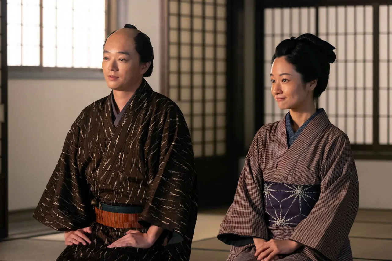 【写真】歌麿(染谷将太)は「幸せとは何か」を知る