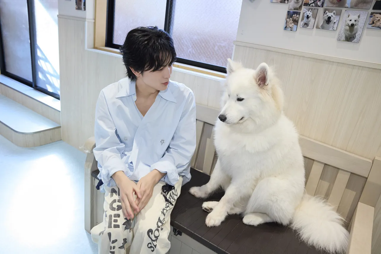 本当に話し掛けています