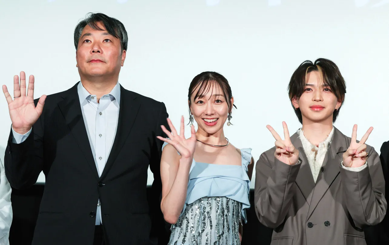 映画「男神」初日舞台あいさつより