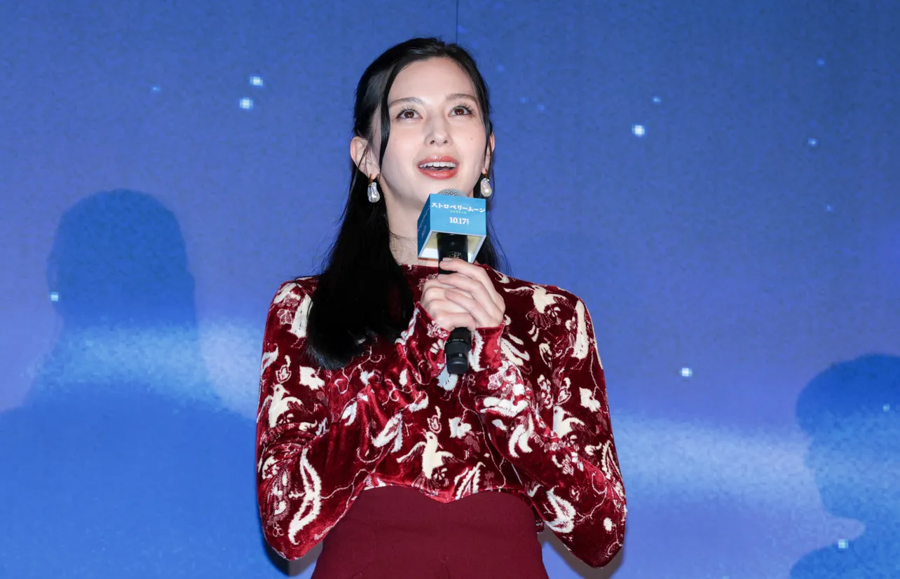 映画「ストロベリームーン 余命半年の恋」完成披露試写会より