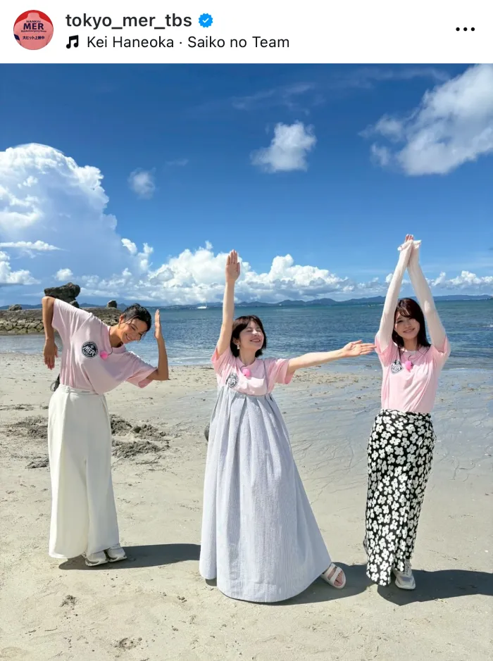 「みんなかわいすぎ…」菜々緒&生見愛瑠&宮澤エマのオフショットに反響