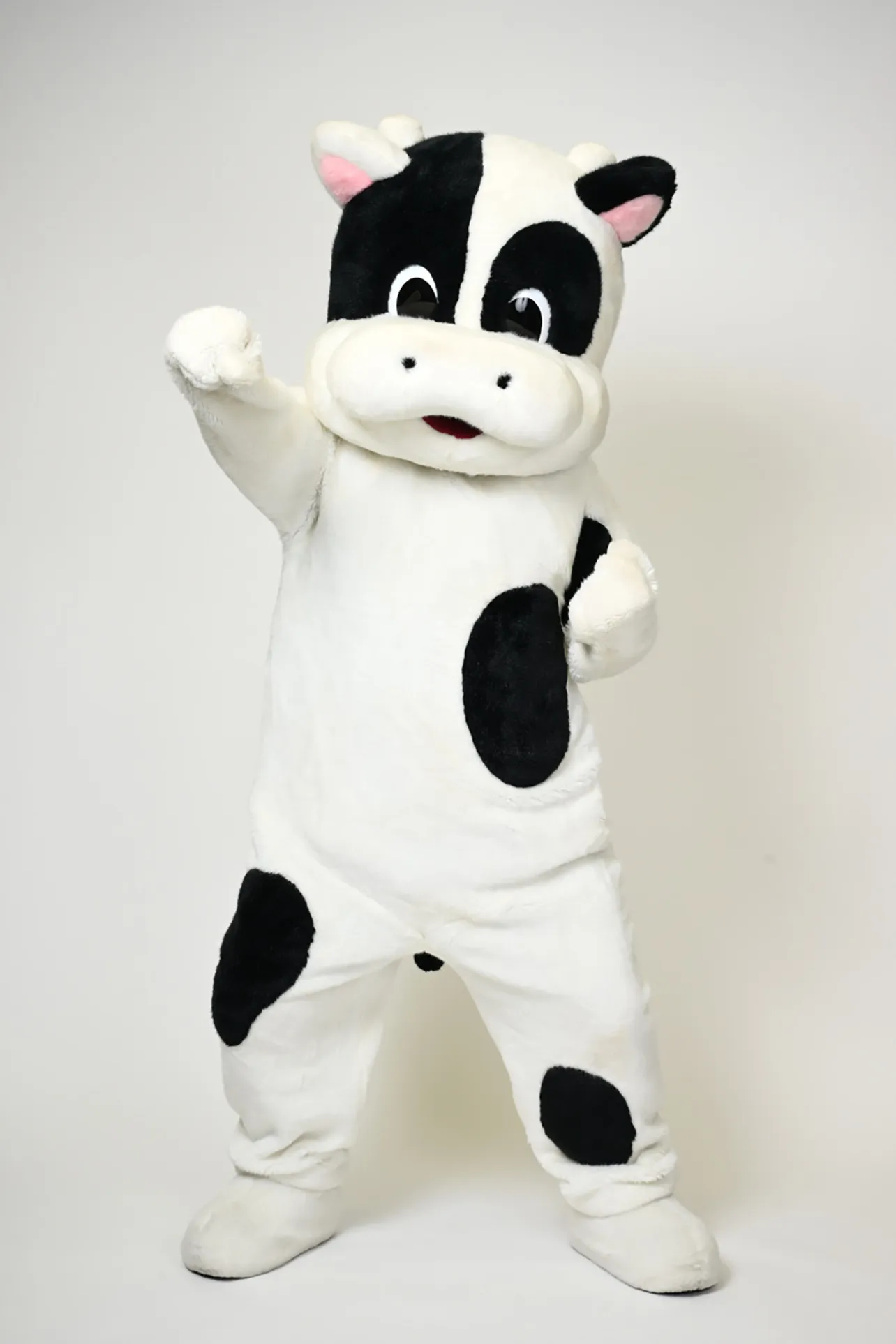 【写真】ファイティングポーズをとるミルミルくん(トミドコロ)