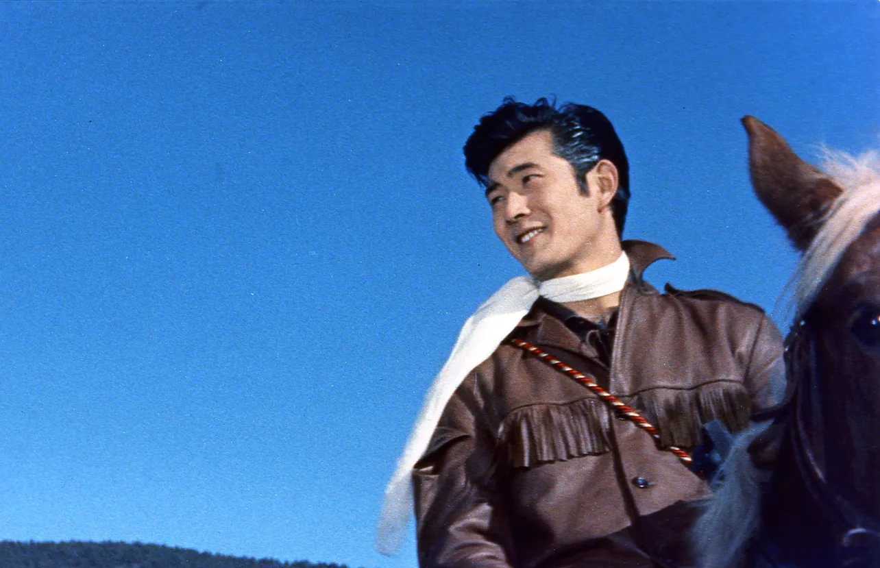 西部劇調に描いた「渡り鳥」シリーズ第2弾「口笛が流れる港町」