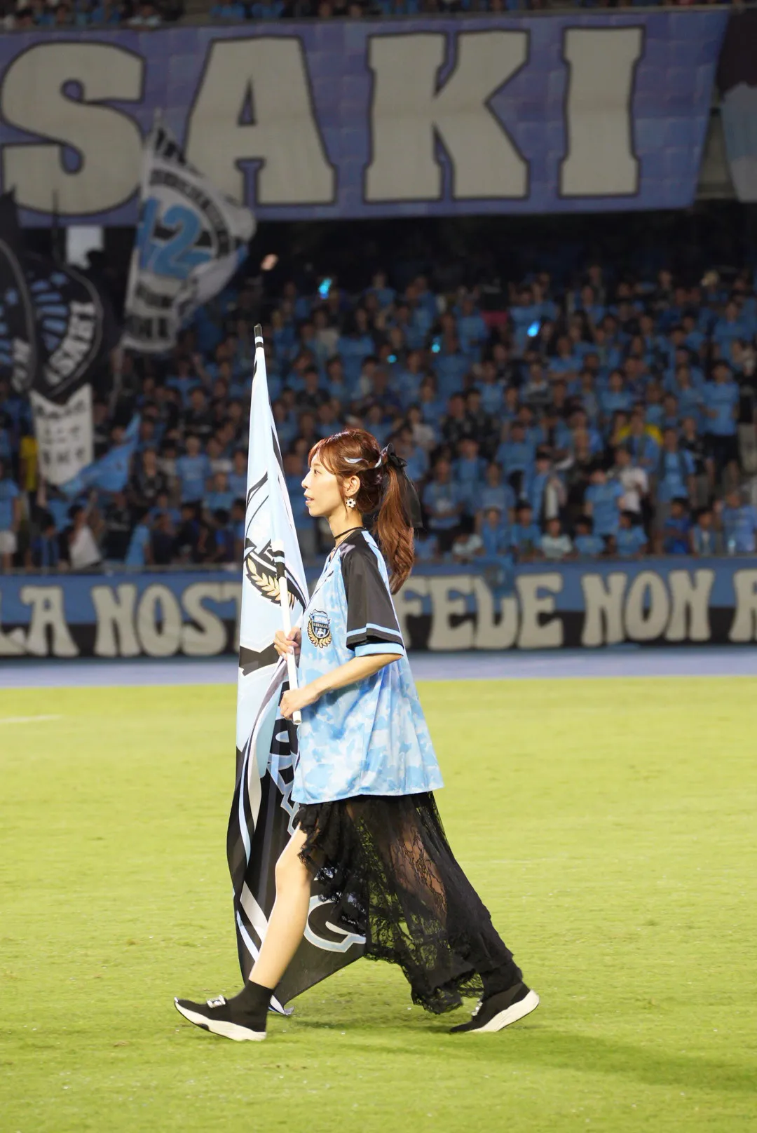 フラッグベアラーを担当したゆりなーる