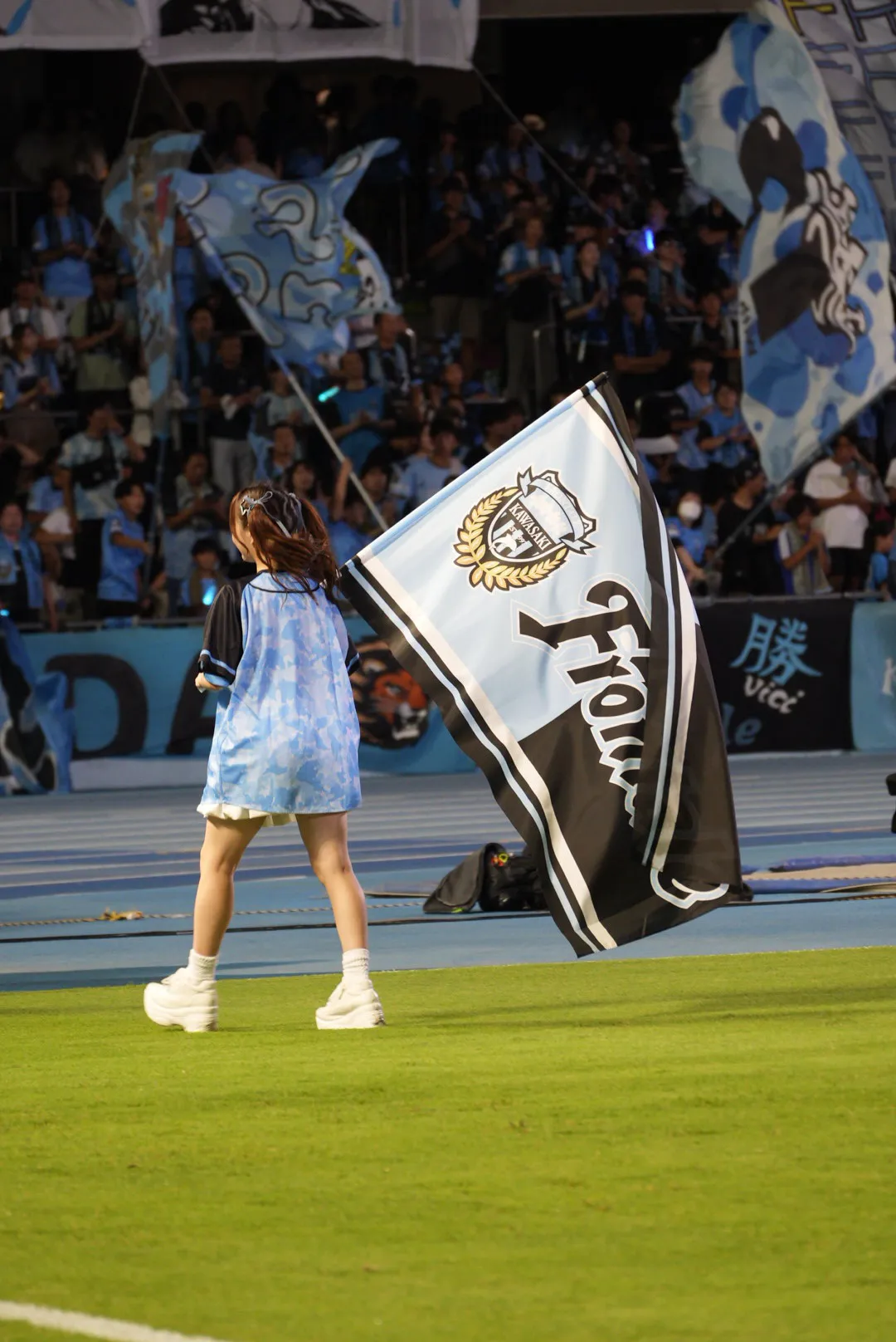 フラッグベアラーを担当したうらら