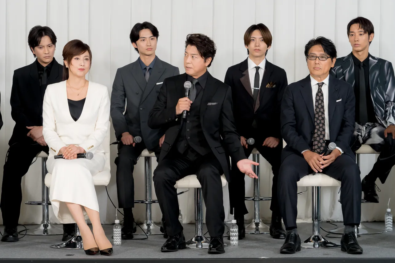 舞台「忠臣蔵」製作発表の様子