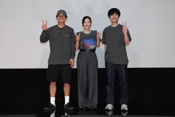 広瀬すず「(出演の決め手は)奥山さんだから」　奥山由之監督の自主制作映画イベントにサプライズ登場＜アット・ザ・ベンチ＞