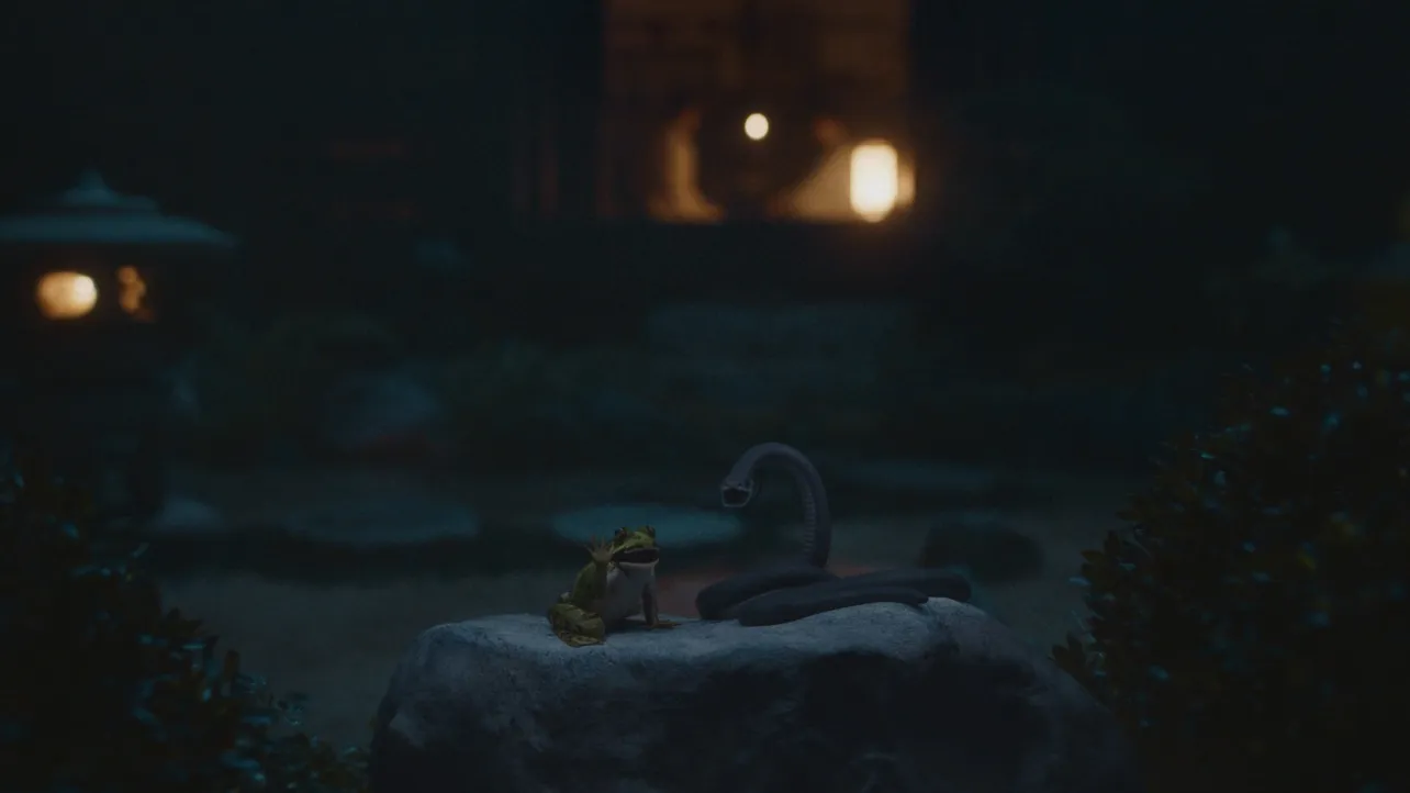 【写真】阿佐ヶ谷姉妹が演じる蛇と蛙