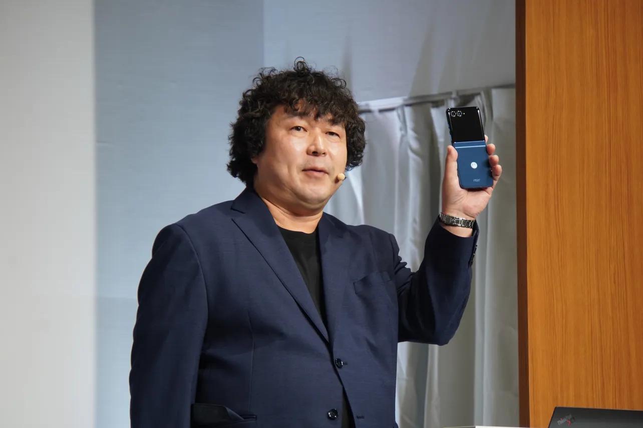 「モトローラ新製品発表会」より