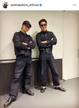 EXILE TAKAHIRO＆登坂広臣、“雨宮兄弟”の食事会報告ショットでバックハグ「カップルですか？」と反響