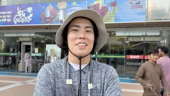 令和ロマン・くるま、バングラデシュで出会った美人に釘づけ「めちゃカワじゃん」<世界の果てに、くるま置いてきた>