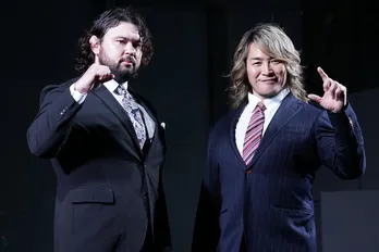 棚橋弘至、引退試合はシングルマッチを希望　デビュー控えるウルフ・アロンは「心が折れそうになったことはない」