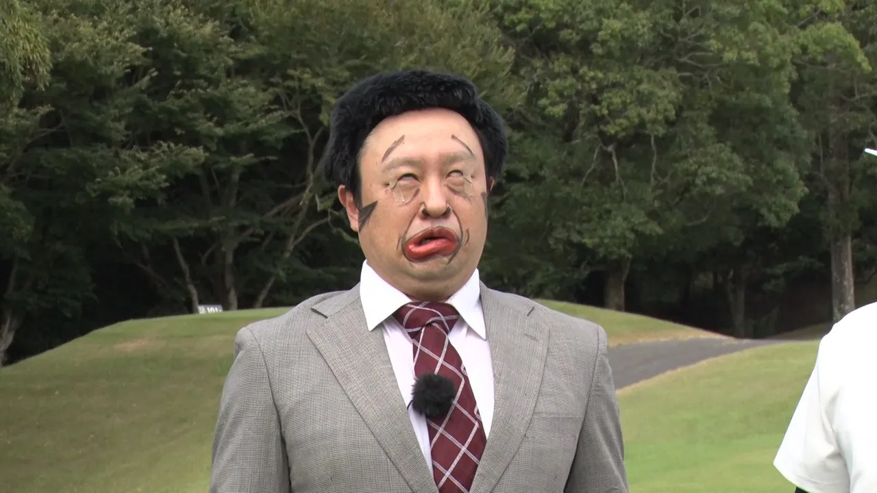 【写真】イチキップリンによるアナゴさんのモノマネ