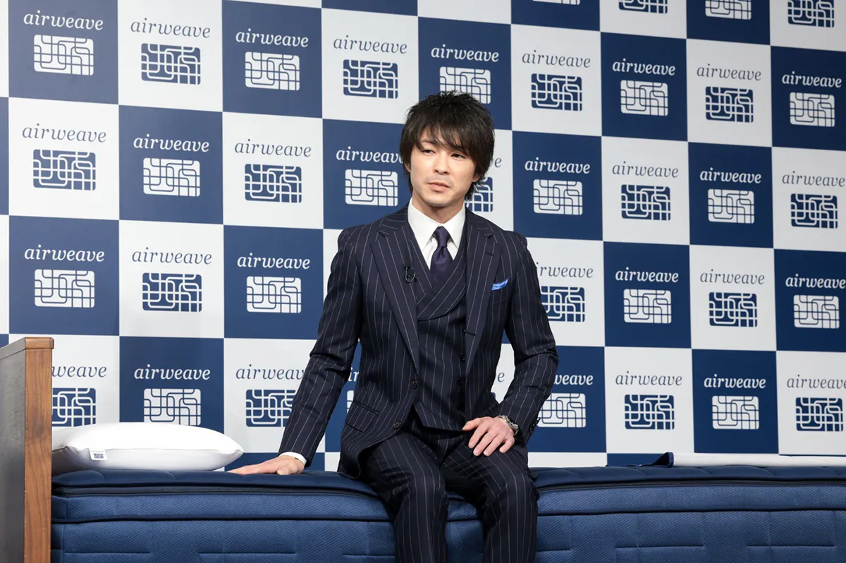 エアウィーヴ「New airweave新商品・新CM」記者発表会より