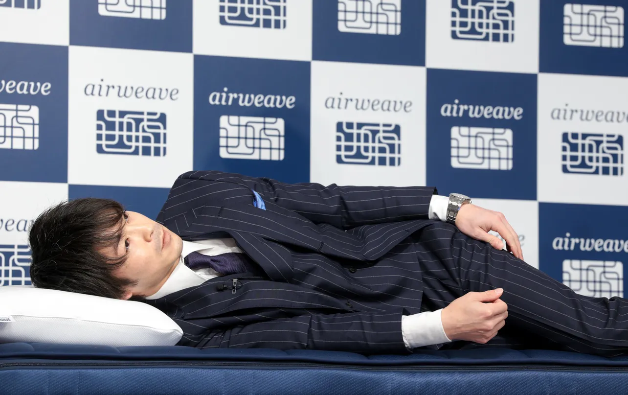 エアウィーヴ「New airweave新商品・新CM」記者発表会より