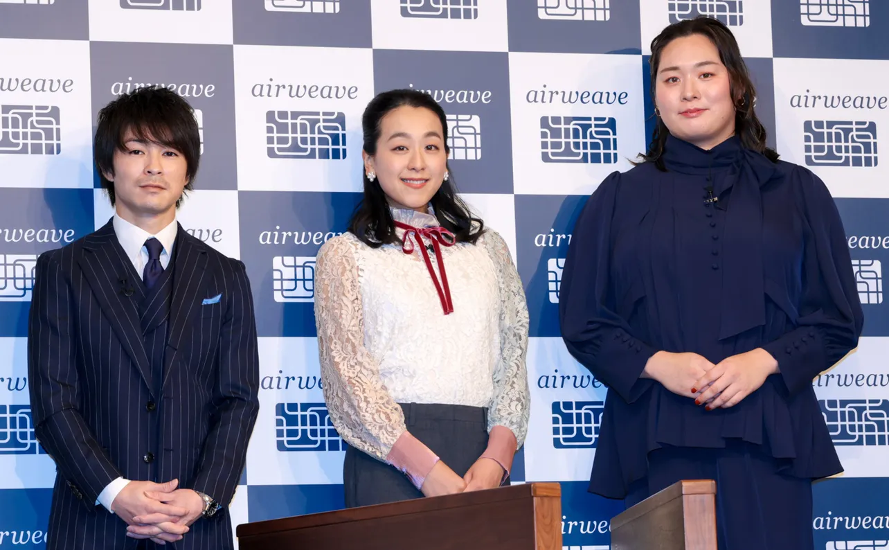 エアウィーヴ「New airweave新商品・新CM」記者発表会より