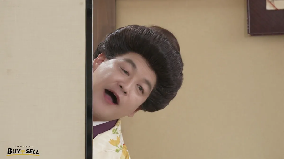 【写真】サンドウィッチマン・富澤が襖からひょっこり