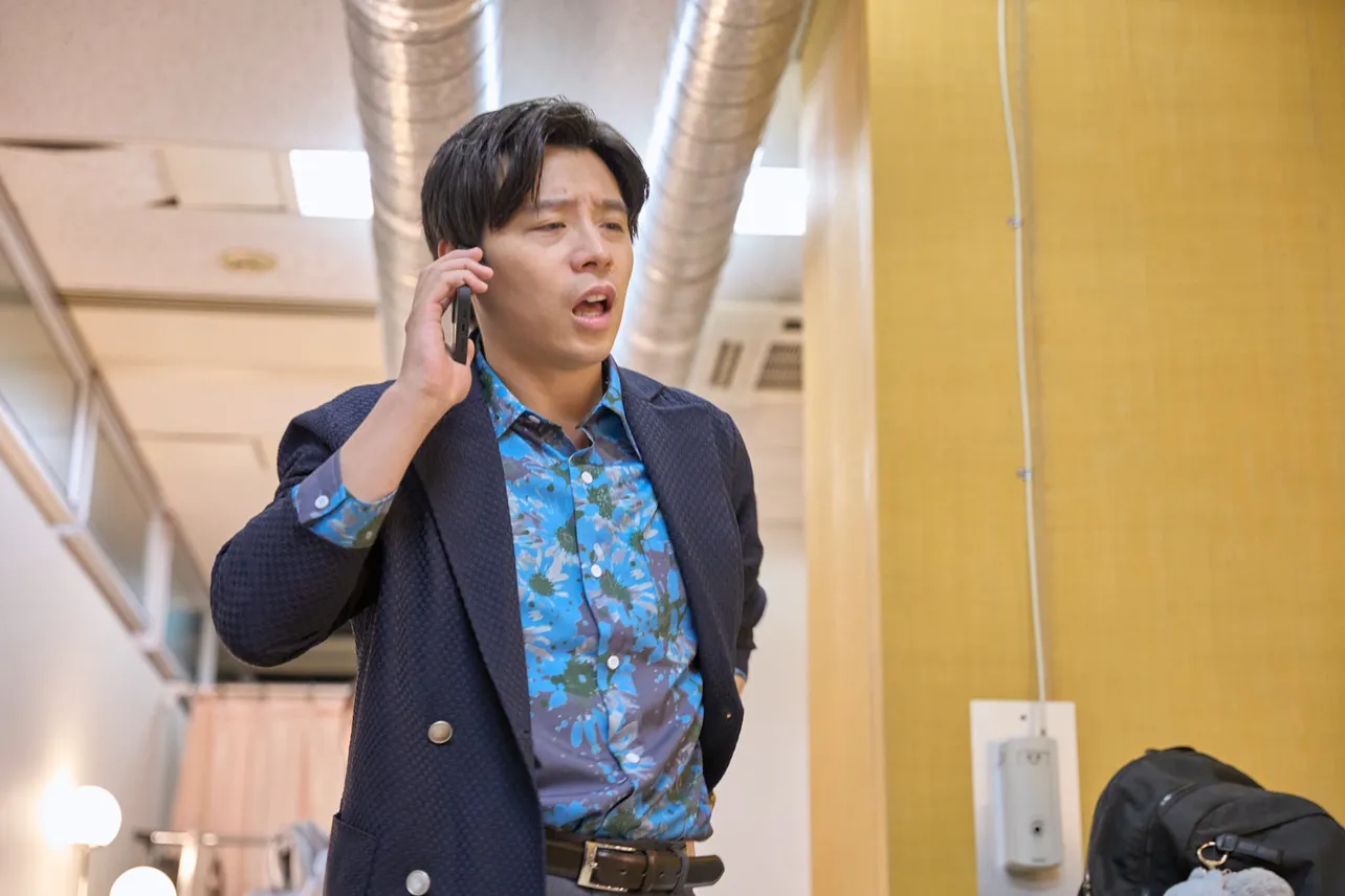 ルイ(田辺桃子)たちの事務所の社長・羽浦(田村健太郎)