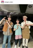 志田彩良＆井内悠陽＆杉本哲太、奇抜なクセツヨ変装で「STG」ポーズにチャレンジ