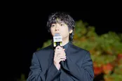 山田裕貴が、10月2日に開催された映画「爆弾」レッドカーペットイベントに登場した