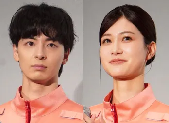 「2人の絆最高～!!」高杉真宙＆生見愛瑠、ERカー「T01」をバックに操舵士コンビの美麗ツーショット＜TOKYO MER＞