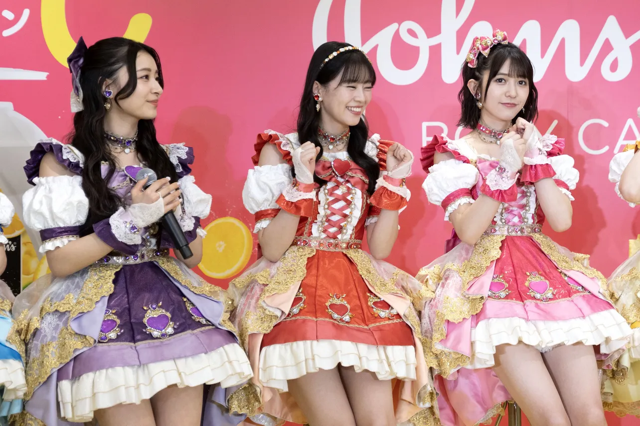 「ジョンソン ボディケアVCアロマミルク」発売記念発表会より