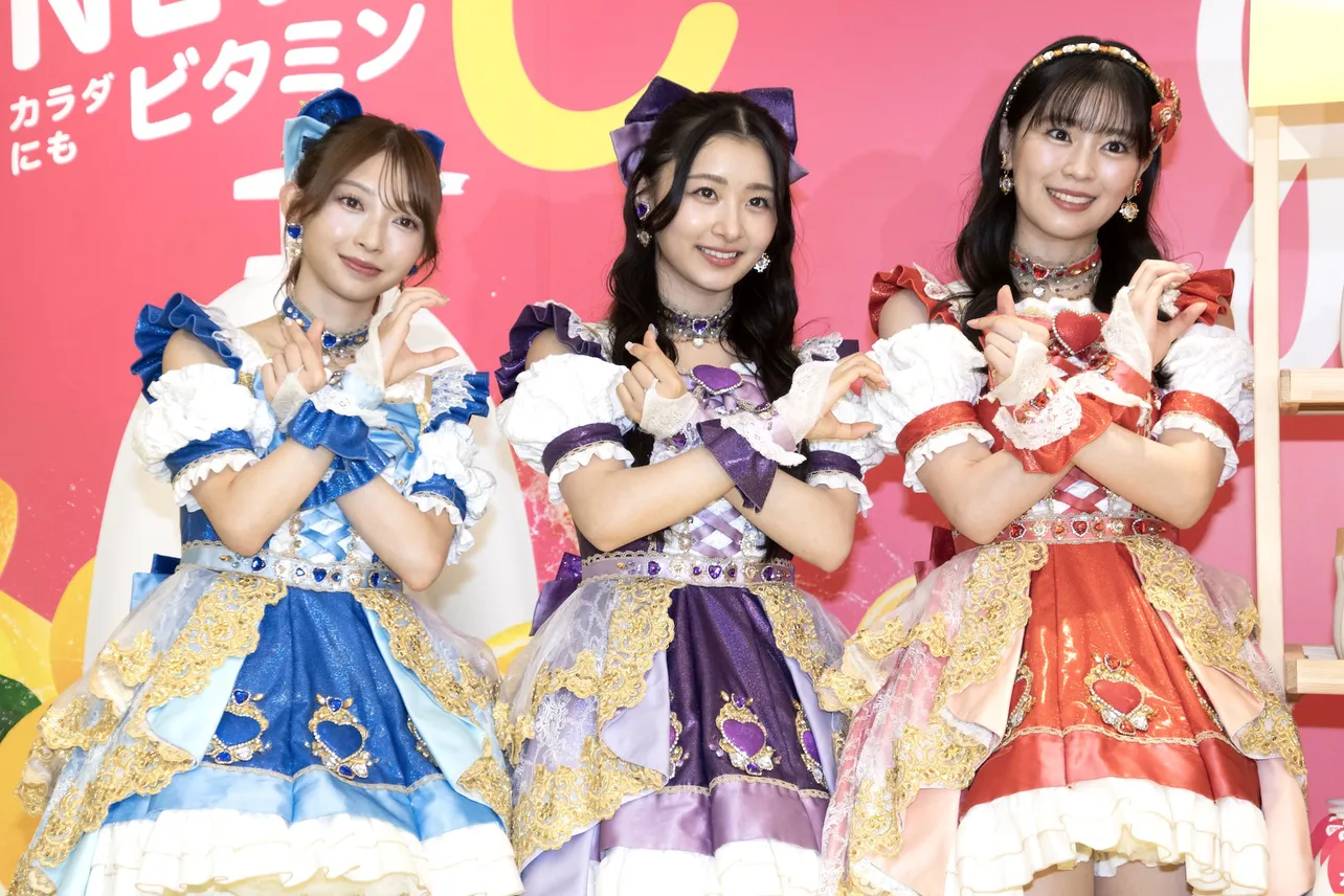 「ジョンソン ボディケアVCアロマミルク」発売記念発表会より