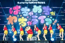 FRUITS ZIPPER、約4カ月ぶりにメンバー7人揃っての単独公演 野原しんのすけとアニメ新主題歌をコラボ披露