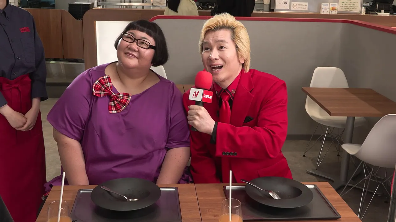 メイプル超合金が出演のニチレイフーズWEB動画のメーキングより