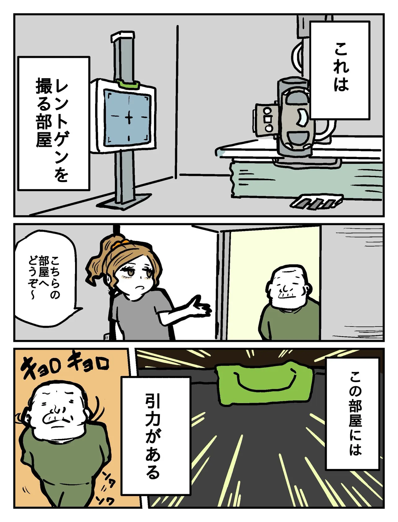 『レントゲン室の不思議』(1/4)