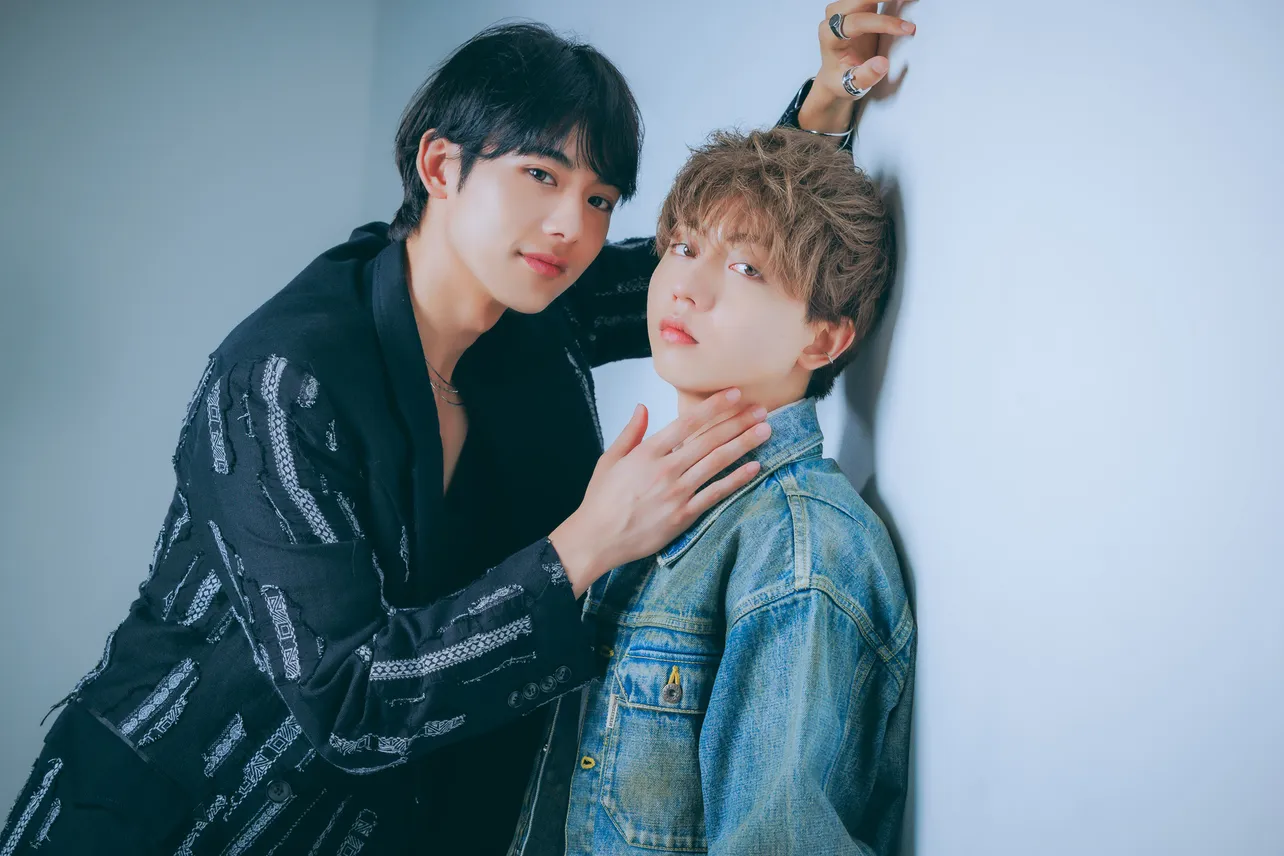 【写真】藤林泰也が華麗に長野凌大を“壁ドン”…！撮り下ろしアザーカット