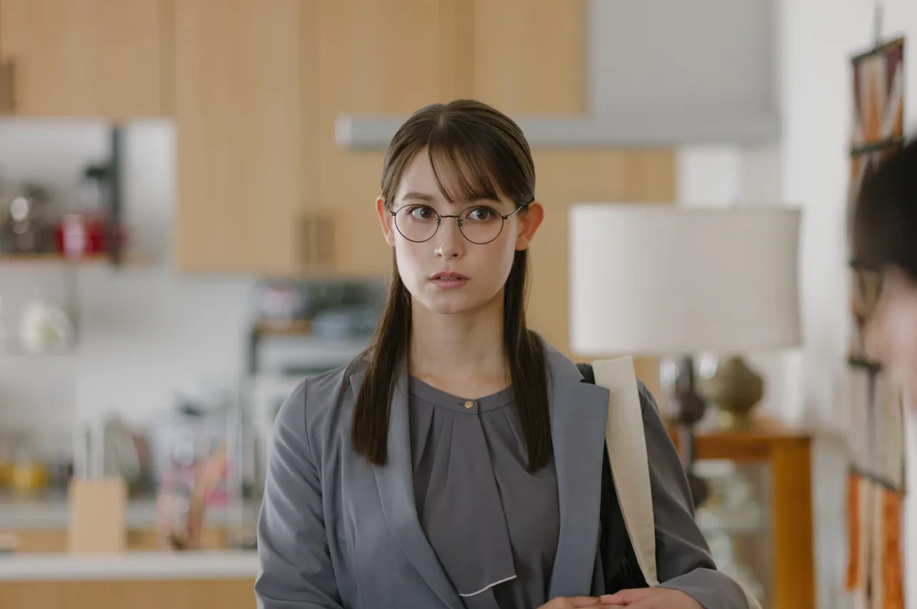 ルイ(田辺桃子)たちのマネージャー・土井(トラウデン直美)