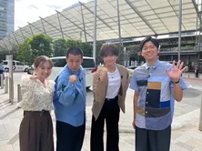 FANTASTICS・八木勇征「緊張する～」東京駅で初街頭インタビューに挑戦＜ヒルナンデス！＞