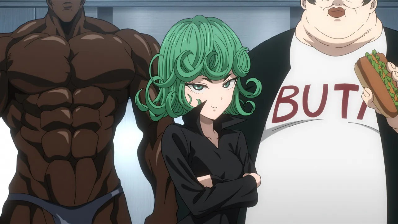 アニメ「ワンパンマン」第25話より