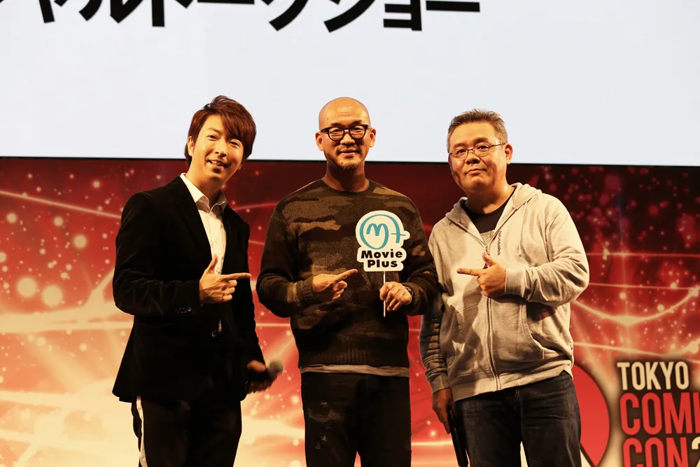 【写真を見る】キム・ジョンギ氏（中央）と内藤泰弘氏（右）の夢のトークセッションが実現