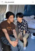  新原泰佑＆南雲奨馬、じっとこちらを見つめるオフショット