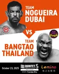 2nd Matchはアントニオ・ホドリゴ・ ノゲイラ率いる「TEAM NOGUEIRA DUBAI」vs ボブ・サップ率いる「TEAM BANGTAO THAILAND」
