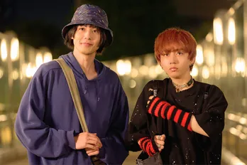 長野凌大“千明”、藤林泰也“アイ”に指で背中を掻かれる姿が色っぽくて悶絶「召されそう」の声＜PUNKS△TRIANGLE＞