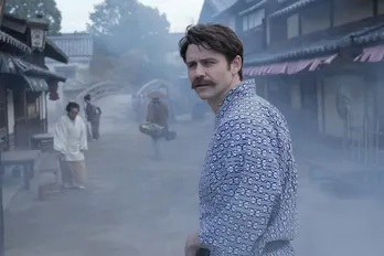 <明日のばけばけ>トミー・バストウ“ヘブン”は松江の幻想的な景色に感動する