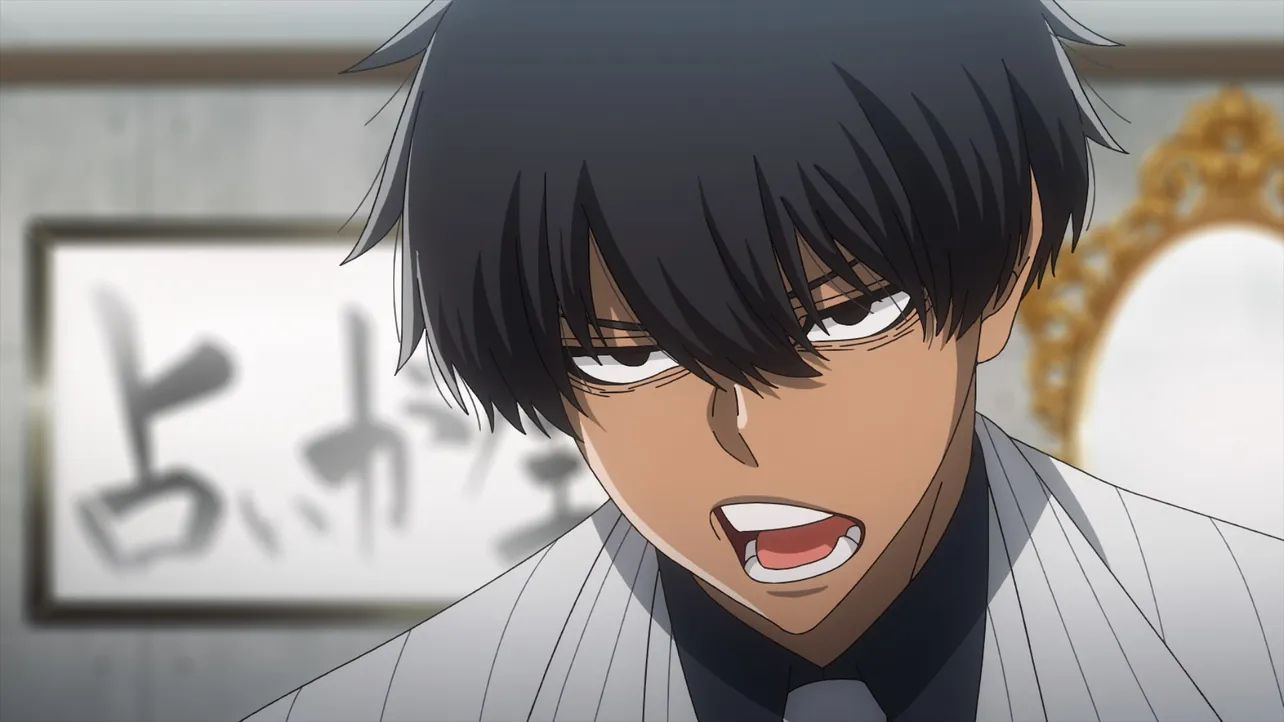 【写真】深夜と一触即発ムードに…新キャラ・桃角桜介(CV:小野友樹)