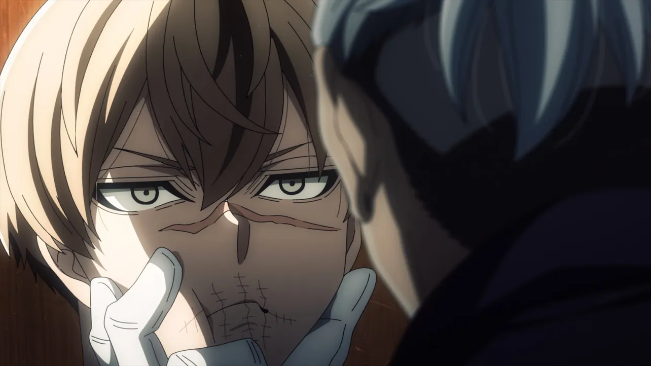 アニメ「桃源暗鬼」第十四話より