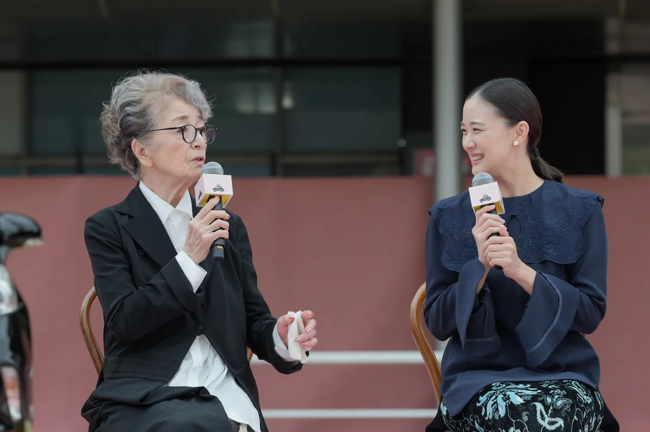 映画「TOKYOタクシー」のタクシーセレモニーイベントより