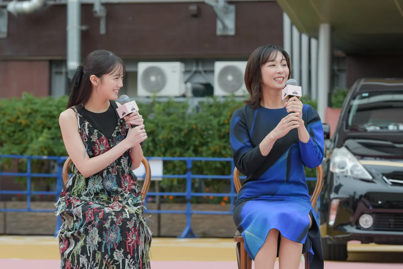 映画「TOKYOタクシー」のタクシーセレモニーイベントより