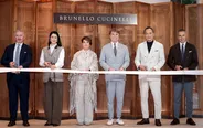 ブルネロ クチネリ銀座店リニューアルオープンセレモニーより