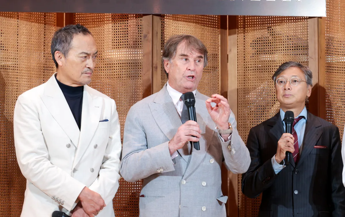 ブルネロ クチネリ銀座店リニューアルオープンセレモニーより