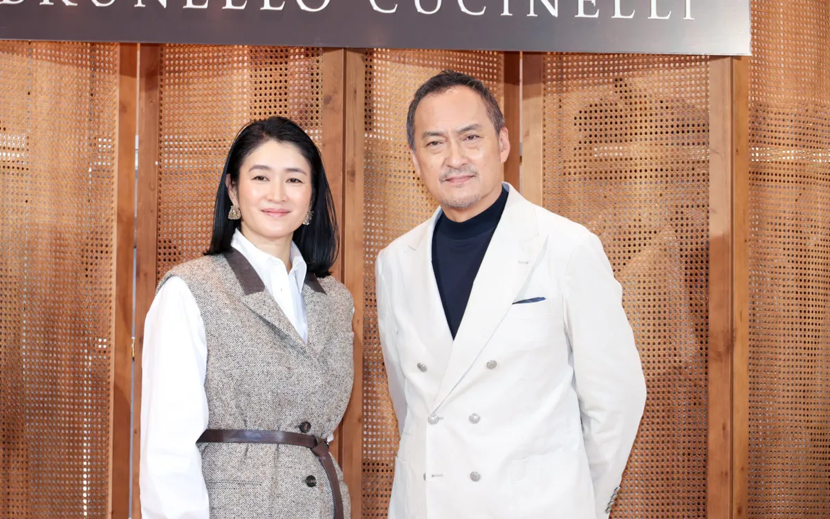 ブルネロ クチネリ銀座店リニューアルオープンセレモニーより