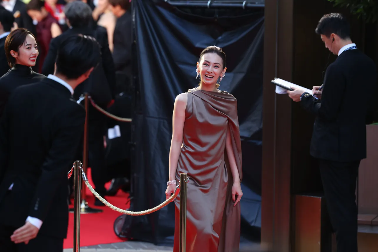 「第38回東京国際映画祭」レッドカーペットより