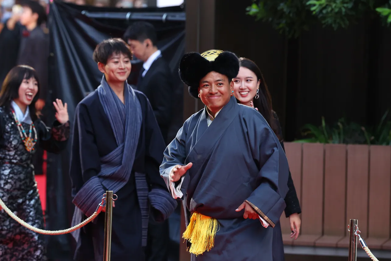 「第38回東京国際映画祭」レッドカーペットより