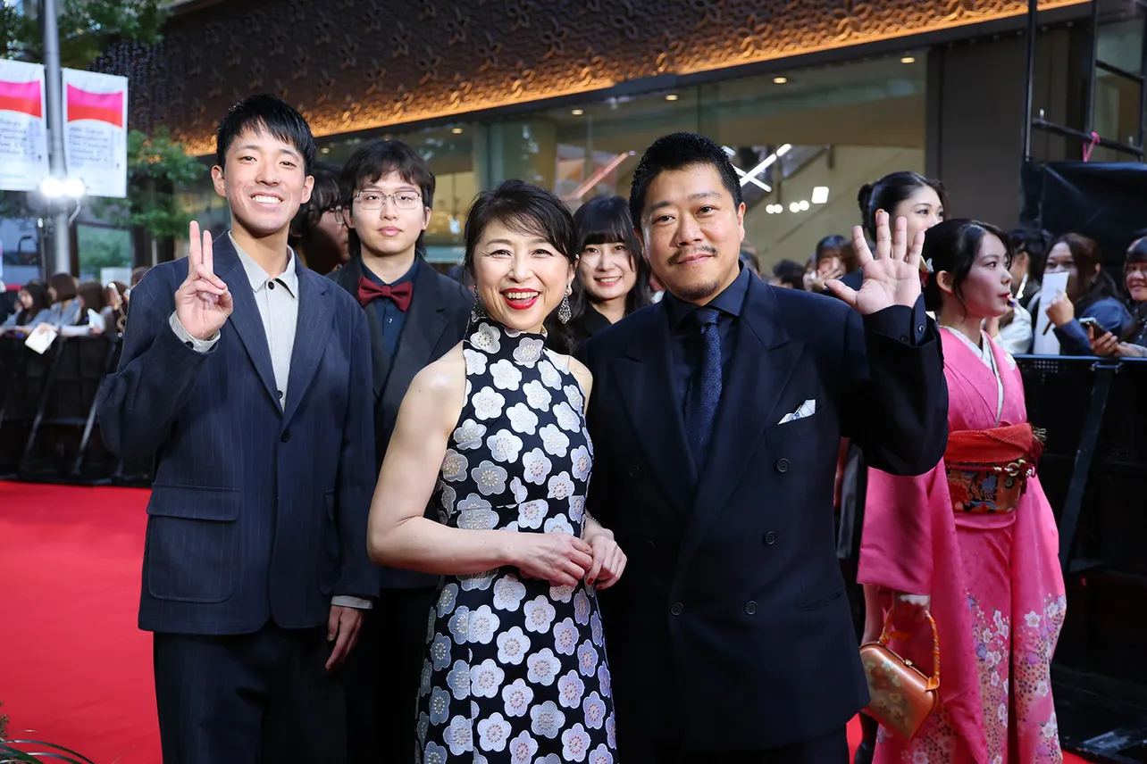 「第38回東京国際映画祭」レッドカーペットより