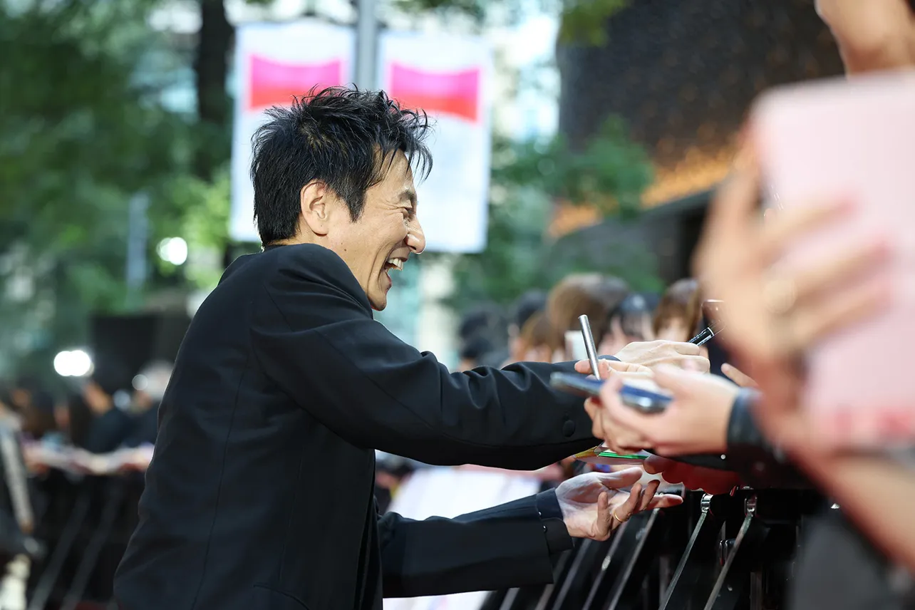 「第38回東京国際映画祭」レッドカーペットより